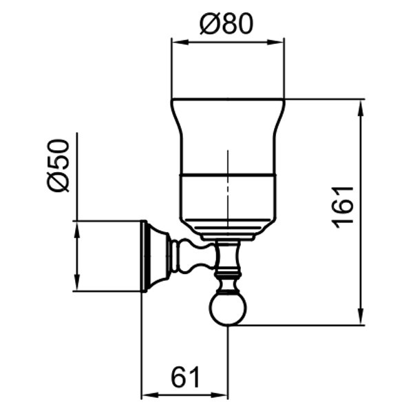 Стакан Webert Karenina KA500301015
