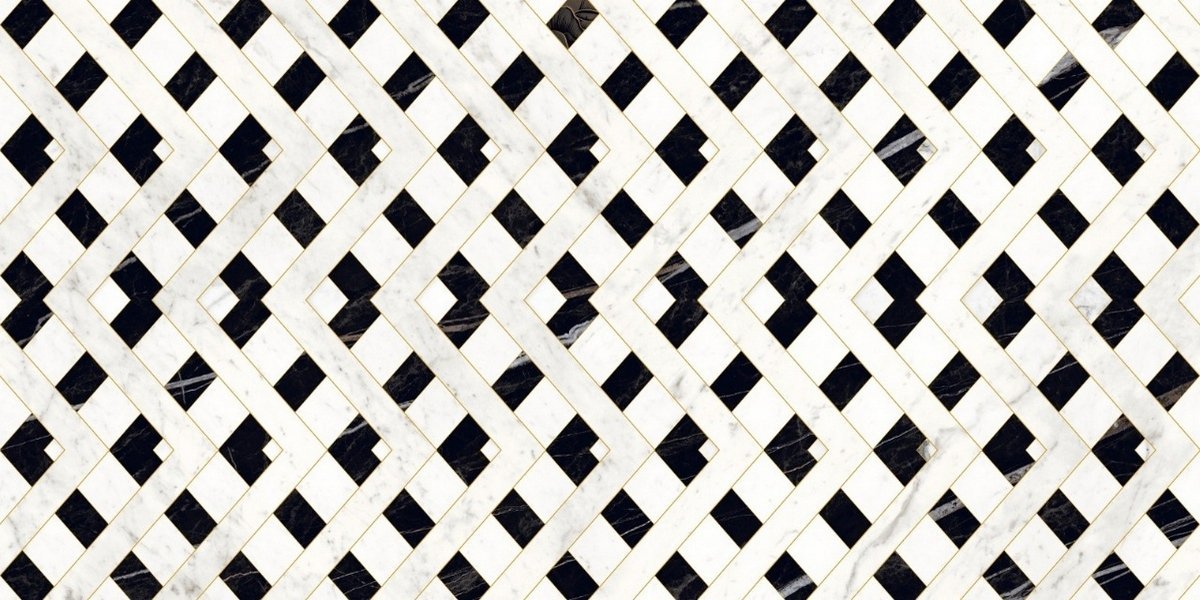 керамогранит luxury carrara giola decor polished n12046 