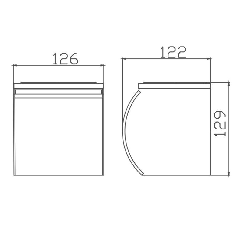 Держатель для туалетной Haiba HB502