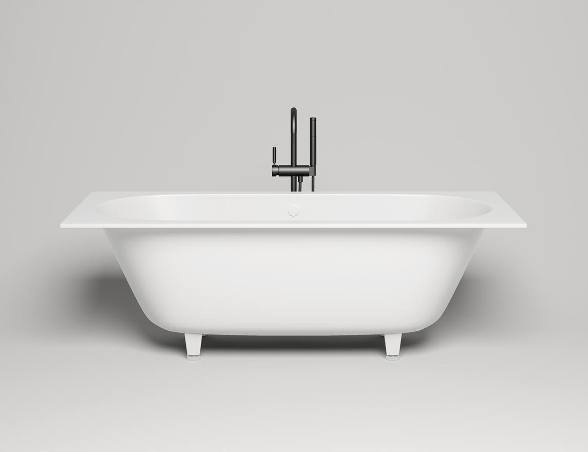 Ванна встраиваемая Salini ORNELLA AXIS 180 покраска по RAL полностью 103421MRF