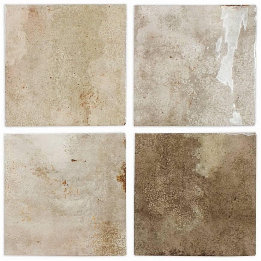 плитка enamel square truffle 12,5x12,5 см 