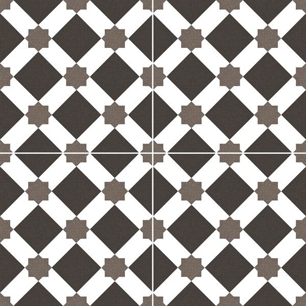 керамогранит howard black (chic) 45.2x45.2 Коричневый