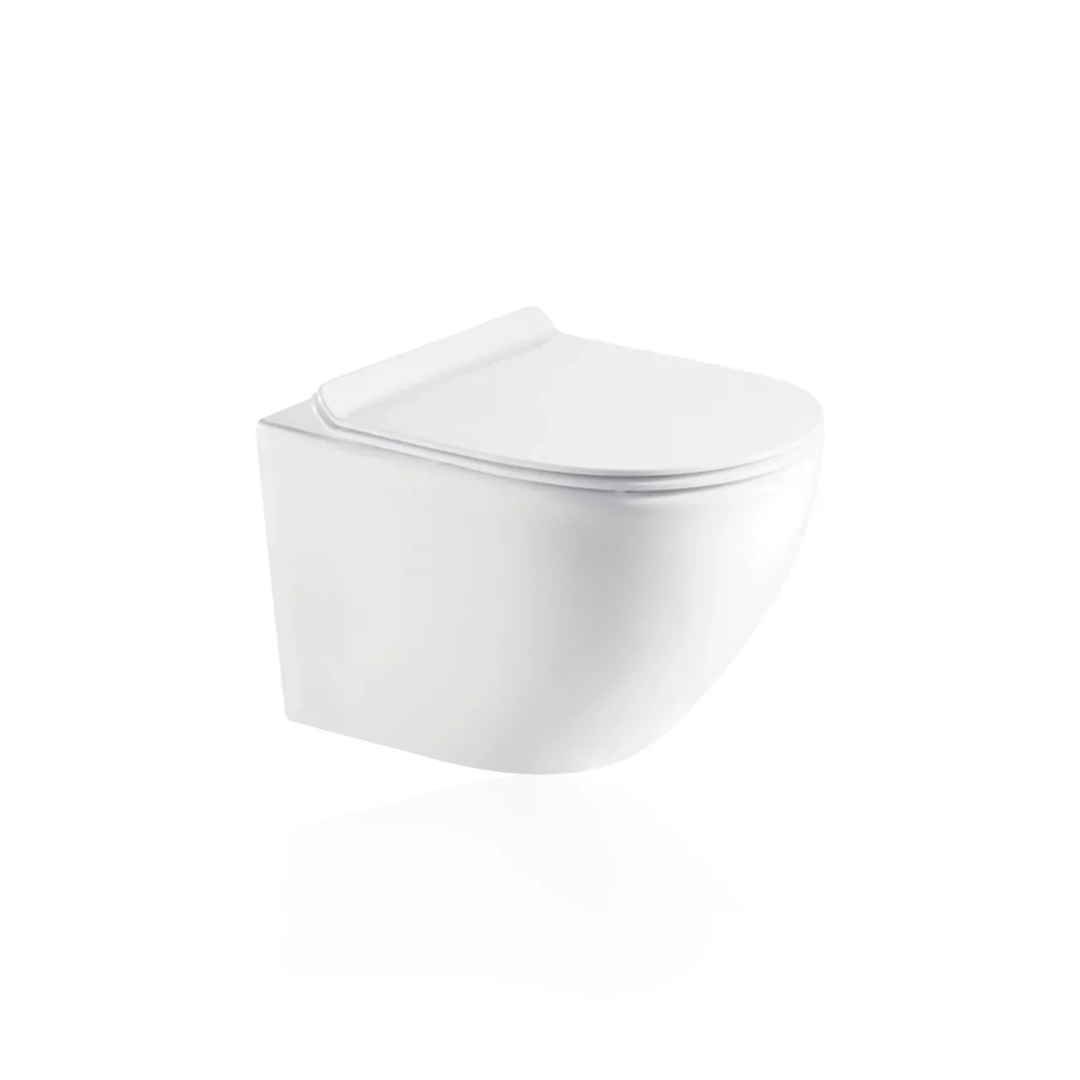 Унитаз подвесной с сидением микролифт Koller Pool ROUND RN-0520-RW