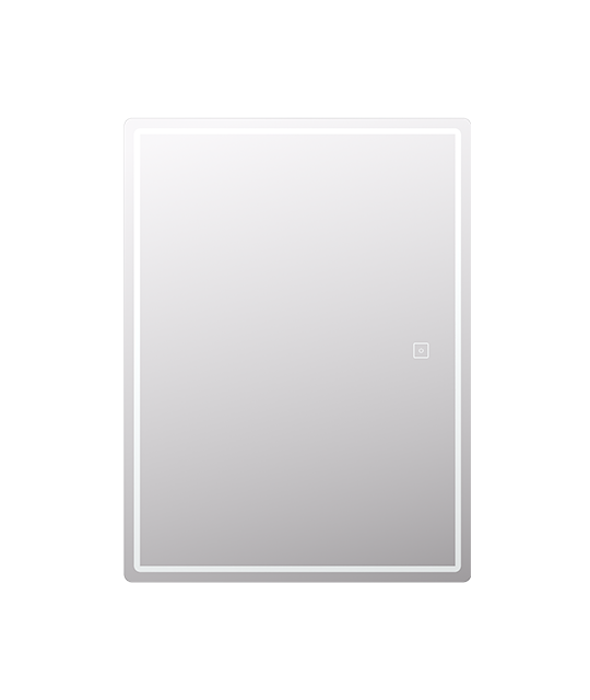 Зеркальный шкаф VIGO Geometry 600 с LED подсветкой zsh.GEO.60.El