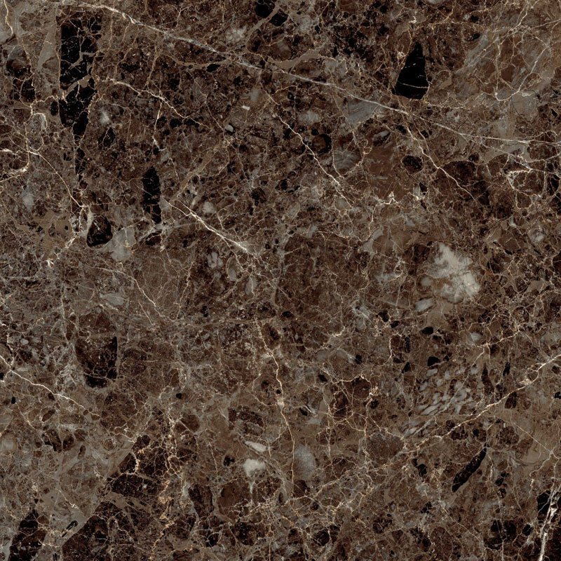 керамогранит imperador black 60x60 high gloss Коричневый