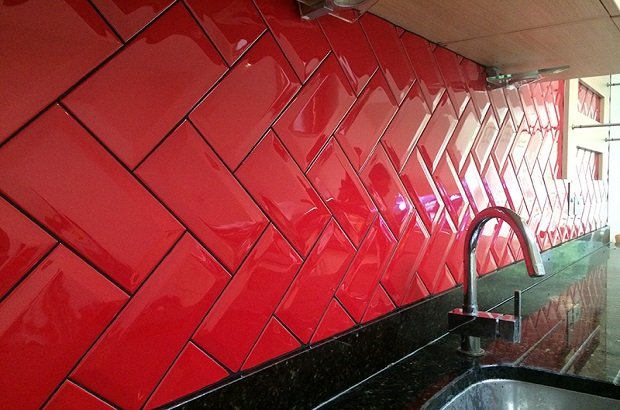 biselado red 10x20 Красный