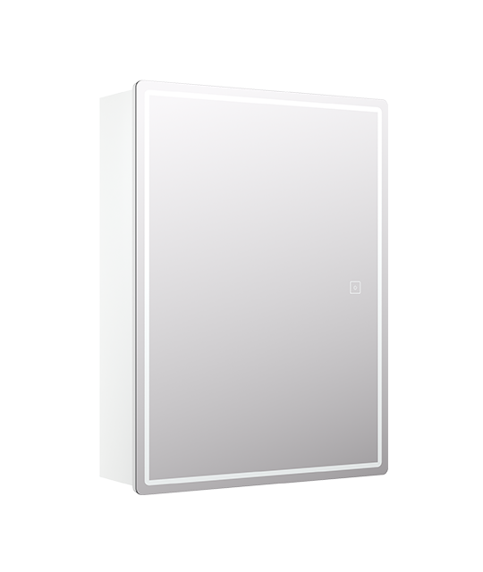 Зеркальный шкаф VIGO Geometry 600 с LED подсветкой zsh.GEO.60.El