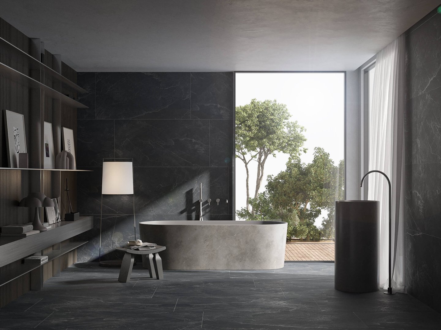 керамогранит artcer exclusive marble monaco blue poli 60x120 