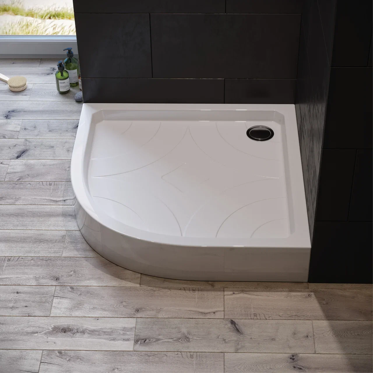 Поддон акриловй Koller Pool Grace 90x90 полукруглый