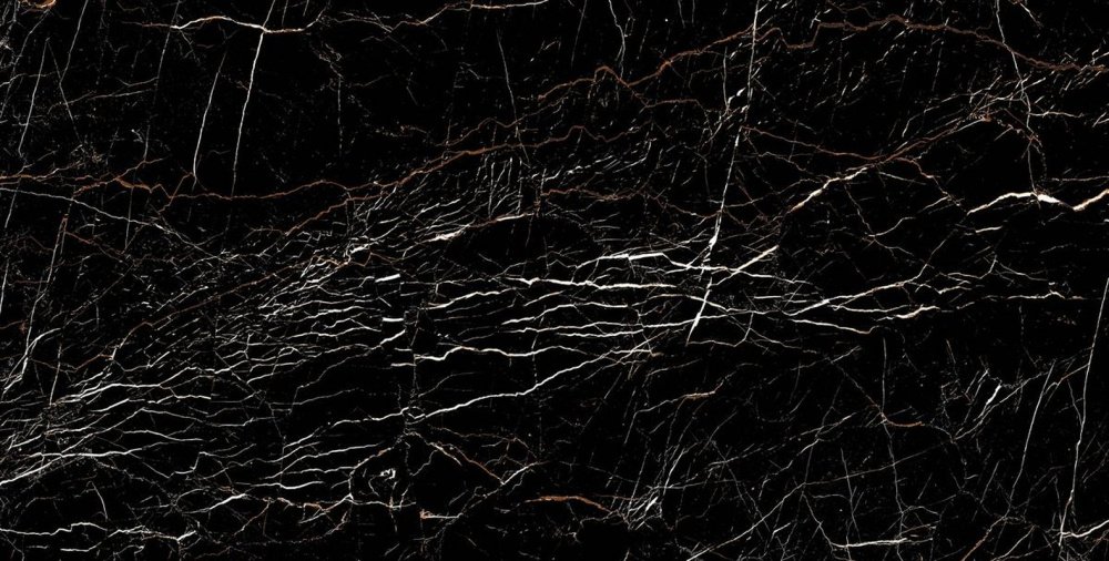 керамогранит molten black 60x120 high gloss Черный