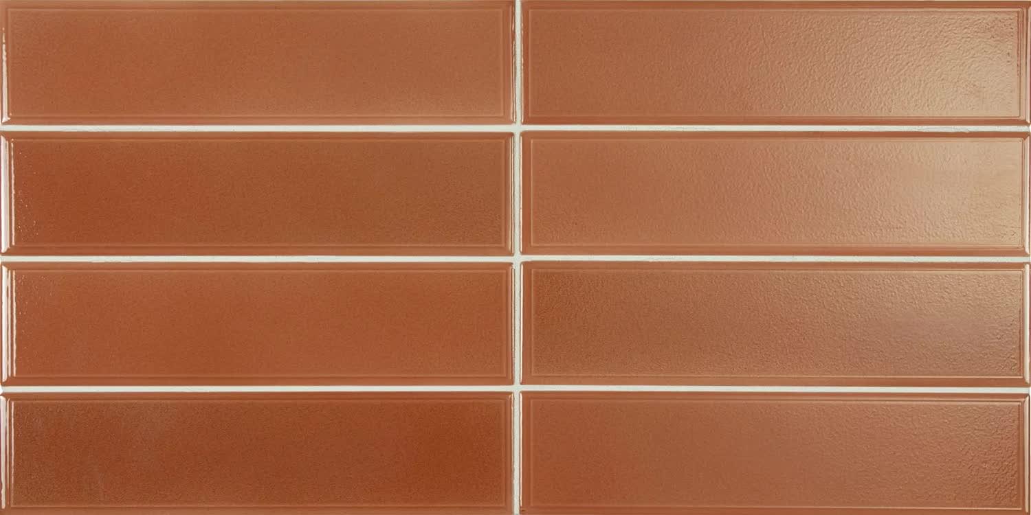 керамическая плитка настенная 27531 limit terre cuit 6x24,6 см 