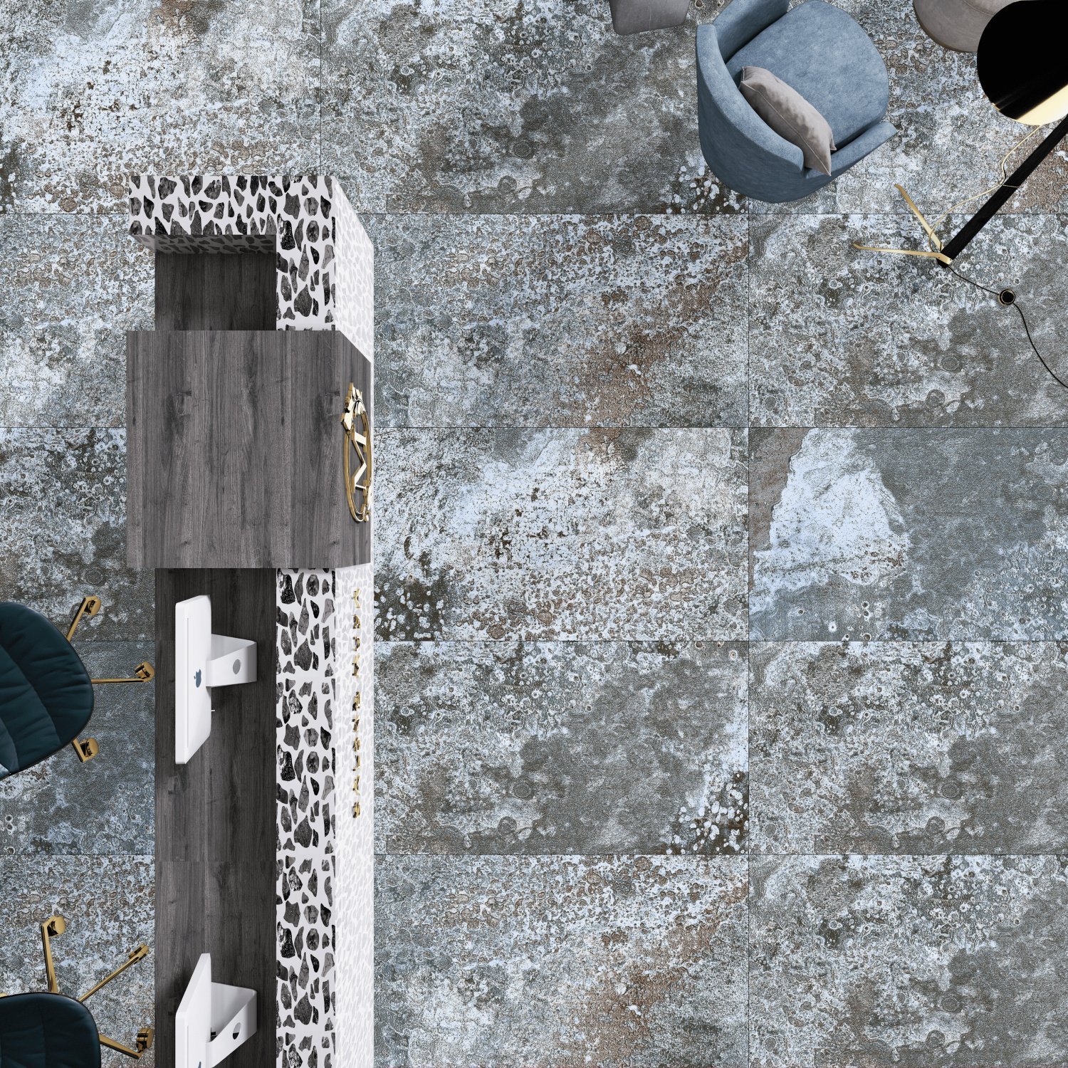 corten 5мм Cерый