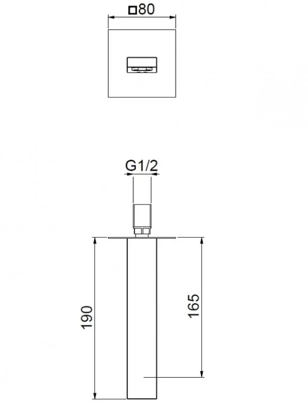 Излив Webert AC0327010 золото