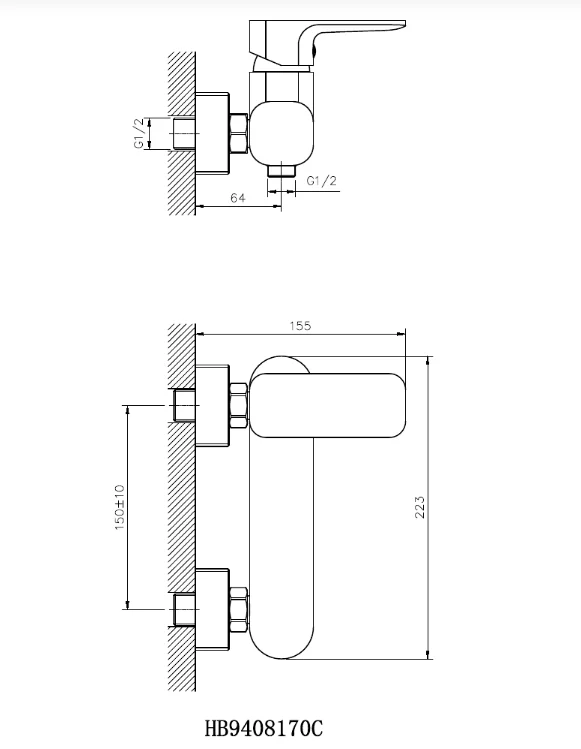 Смеситель для душа Koller Pool TREND TR0400
