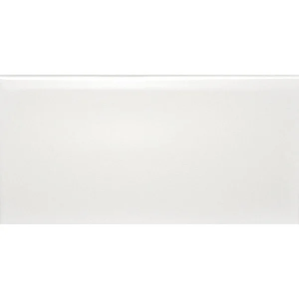 настенная плитка liso blanco brillo 7,5x15 Белый