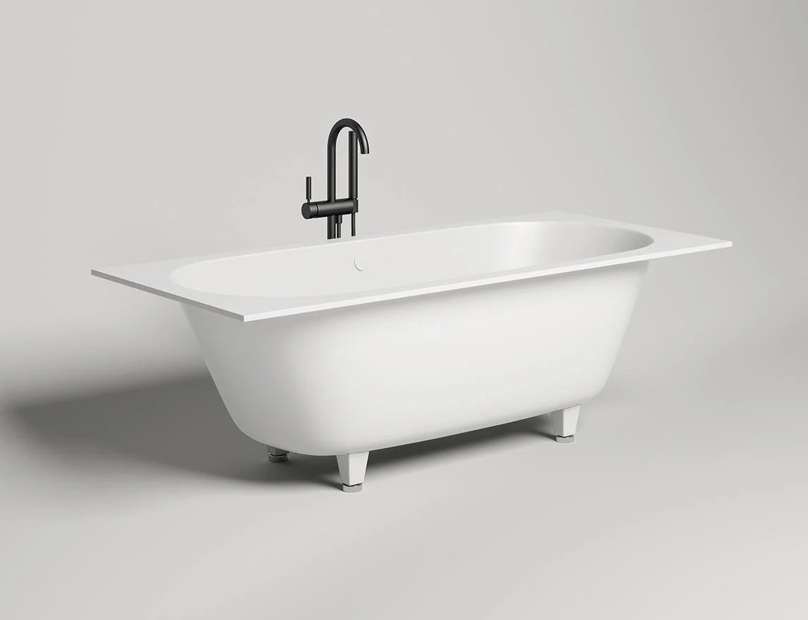 Ванна встраиваемая Salini ORNELLA AXIS 180 покраска по RAL полностью 103411MRF