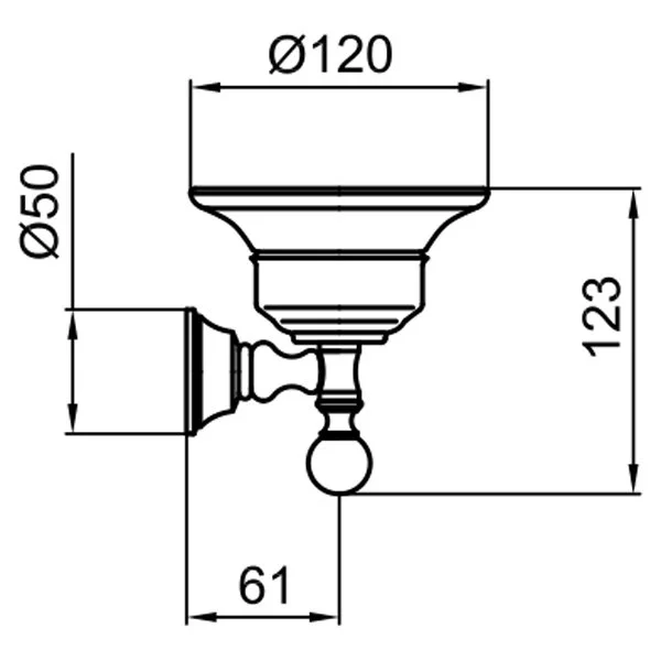 Мыльница Webert Karenina KA500101015